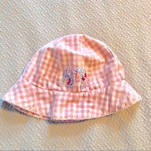 Boden Pink Floral Elephant Hat